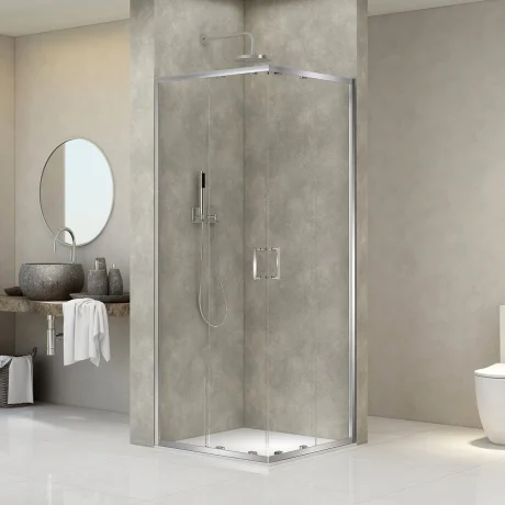 Tendenza tuš kabina 80×80 hrom/prozirna